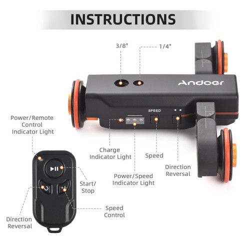 Andoer telecamera motorizzata - andoer,
