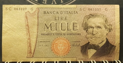 Banconota 1000 lire - 1000, 2