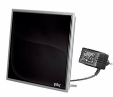 Antenna Attiva Interna DVB-T 30 dB Slim VHF UHF FM ricezione segnale Digitale 