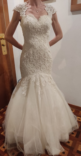 Abito sposa sirena in - da,