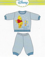 Pigiama bimba - bimbo. Maniche lunghe. Caldo cotone. DISNEY baby, WINNIE WD10683