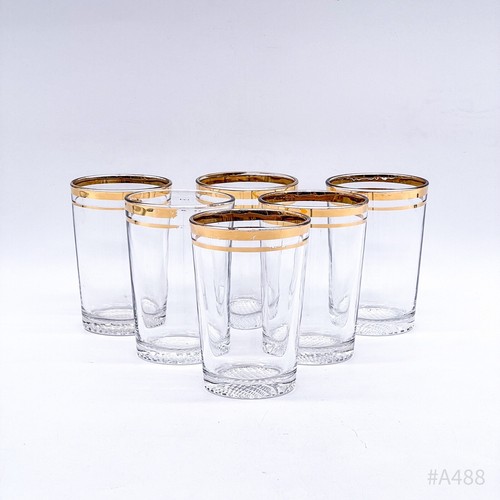 6er set vintage bicchieri - set,