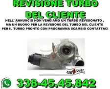 TURBINA TURBOCOMPRESSORE TF035 49335-00220 BMW 120d 320d 520d x1 x3 REVISIONATO