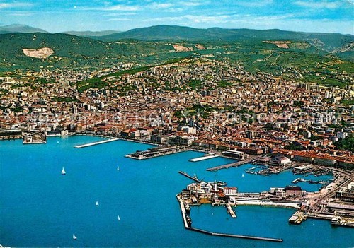 Trieste panorama aereo - panorama,