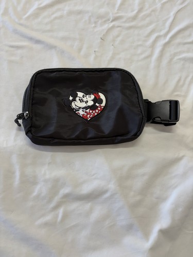 Marsupio cintura nylon nero