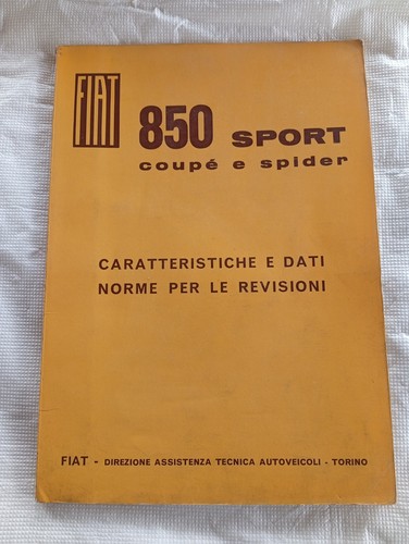Fiat 850 sport coupe - fiat, spider