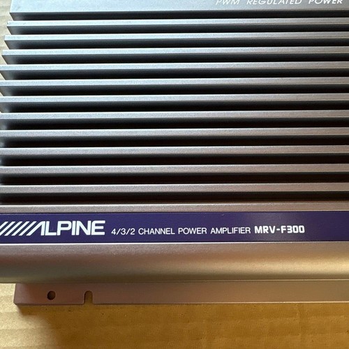 Mrv f300 alpine - mrv-f300, amplificatore
