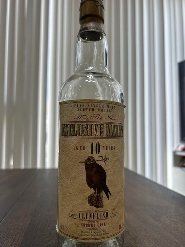Bottiglia vuota whisky - bottiglia,