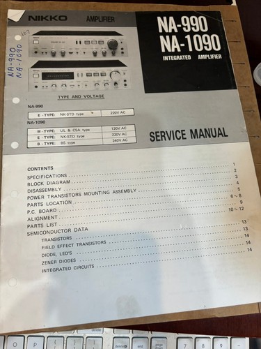 Nikko 990 1090 na990 - na-990,