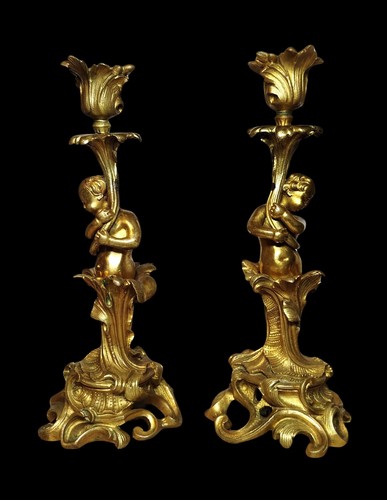 Raro paio candelabri - raro,