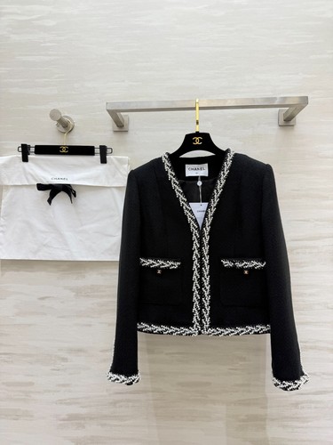 Giacca tweed chanel - giacca,