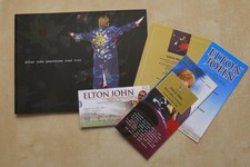 ELTON JOHN Peachtree Road Programme, Menu, Gold Pass , Ticket, Flyer, VIP