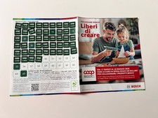 45 PUNTI BOLLINI COOP ALLEANZA 3.0 - COLLEZIONE BOSCH "LIBERI DI CREARE"