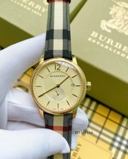 OROLOGIO BURBERRY UOMO PELLE E