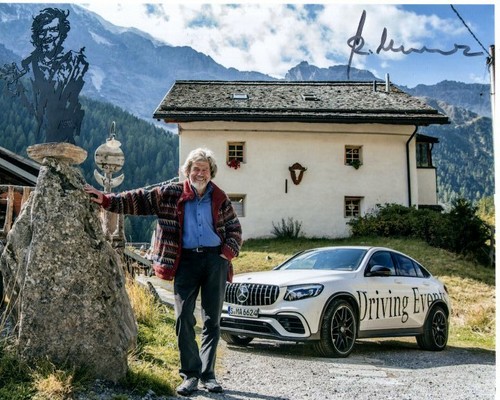 Reinhold messner foto firmata - foto,