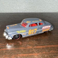 52 Hudson Hornet Hot Wheels Rod Squad 1/64 grigio pressofuso sciolto senza scheda