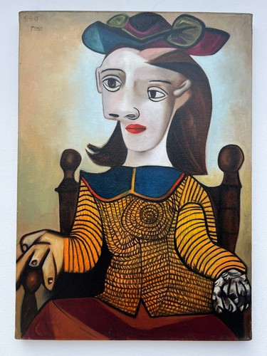 Pablo picasso dipinto olio su - pablo, picasso,