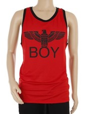 Canotta rossa a rete Boy