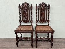 Coppia Di Sedie Francesi Stile