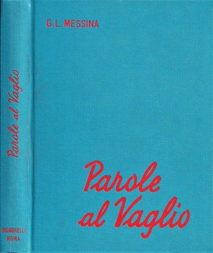 Parole vaglio dizionario - al,