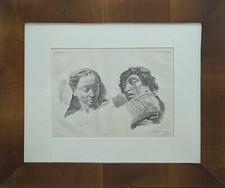 PITTERI MARCO ALVISE (1702 - 1786) STUDI DI PITTURA acquaforte seconda metà del