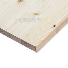 Pannello tavola in legno lamellare di abete monostrato mm 21x2490x390 mensola