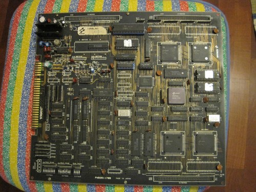 Pcb jamma konami thunder cross - pcb,