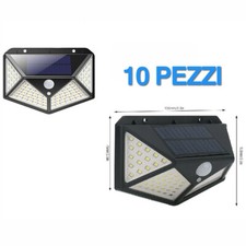 10 pezzi Faretti Da Esterno Ad
