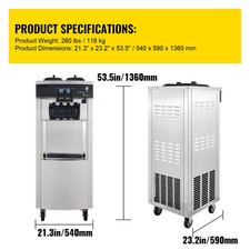 Gelatiera Commerciale Macchina