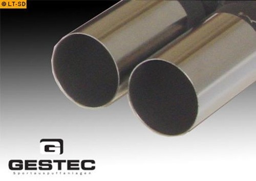 Gestec scarico sportivo sx - scarico, dx