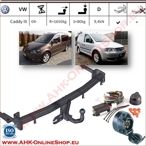 Gancio traino pour caddy - gancio, vw