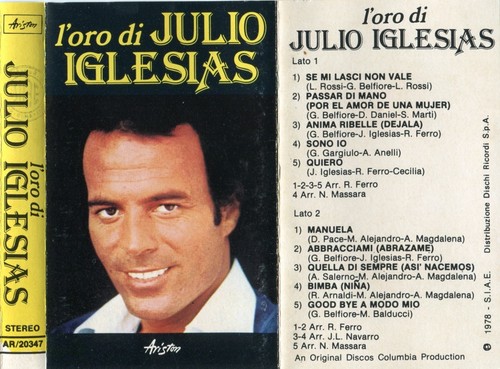 Julio iglesias raccolta 6 - iglesias,