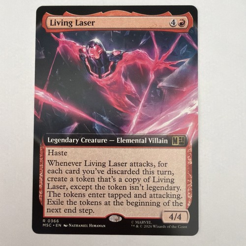 Living laser - (extended, art)