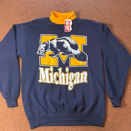 Felpa vintage michigan - a+,