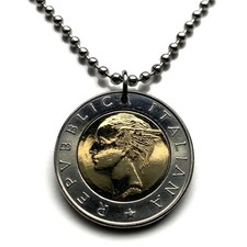 Ciondolo moneta 500 Lire