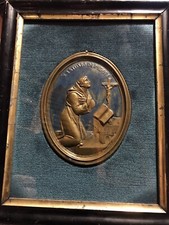 Antica placchetta raffigurante