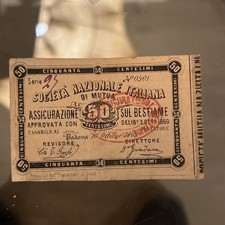 biglietto fiduciario 50