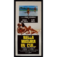 locandina NELLA MISURA IN CUI elide melli duilio del prete vivarelli B146