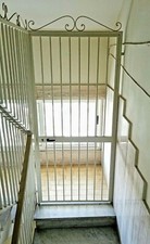 porta in ferro zincato per