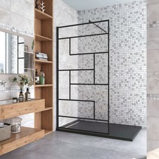 BOX DOCCIA WALK IN 200CM VETRO