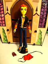 Monster High HEATH BURNS Classroom Home Ick mai giocato completo raro 2013 G1