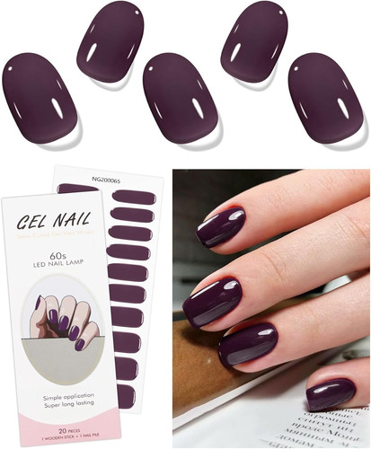 Unghie gel adesive - adesive, rosso