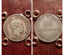 50 Centesimi Argento 1863