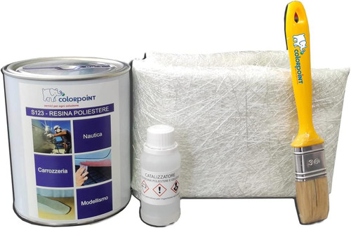 Kit vetroresina poliestere - vetroresina,