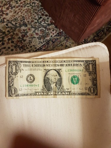 Banconota dollaro usa serie - banconota,