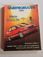 Anteprima Nuova Delta, Pronta La Golf 3, Maruti 800 Meno Di 10 Mil. ^ QR 07/1991