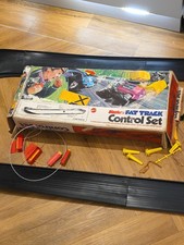 Vintage 1972 Mattel Sizzlers Hot Wheels Fat Track Control Set Boxato Raro
