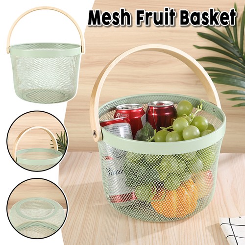Cesto frutta rete con - frutta, in