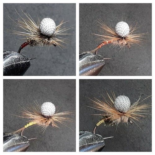 Mosche paracadute per pesca - paracadute,