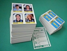 FIGURINE VALLARDI MICRO CALCIO QUIZ 90-91 1990 MANCOLISTA "LISTA INTERNA" -NEW